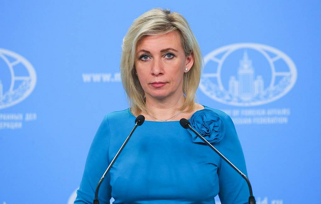 Phát ngôn viên Bộ Ngoại giao Nga Maria Zakharova.