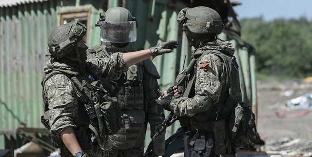 Quân nhân Nga ở Donbass