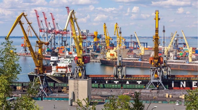 Cảng Odessa, Ukraine.
