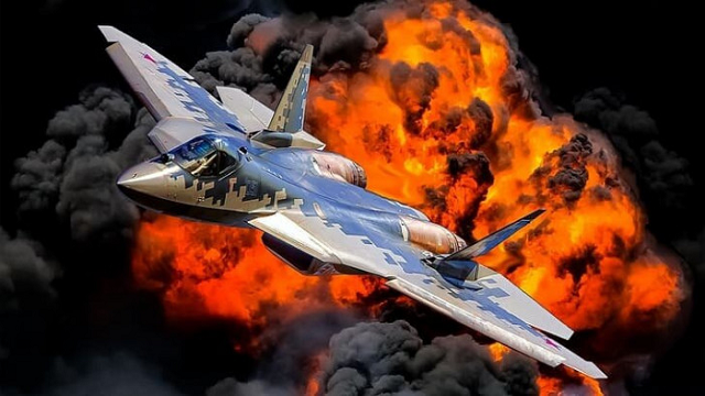 Chiến đấu cơ Su-57 của Nga được mệnh danh là "bóng ma bầu trời".