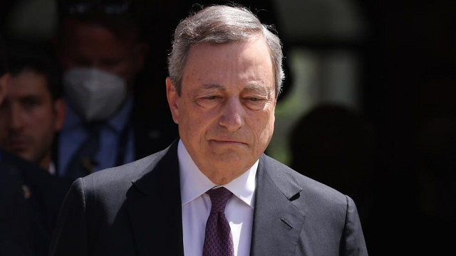 Thủ tướng Italy Mario Draghi thông báo muốn từ chức.