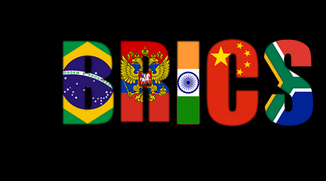 Khối BRICS gồm 5 quốc gia thành viên.