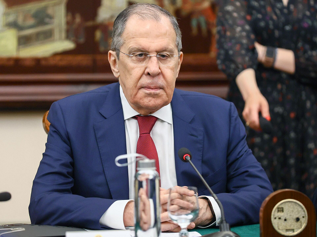 Bộ trưởng Ngoại giao Nga Sergei Lavrov.