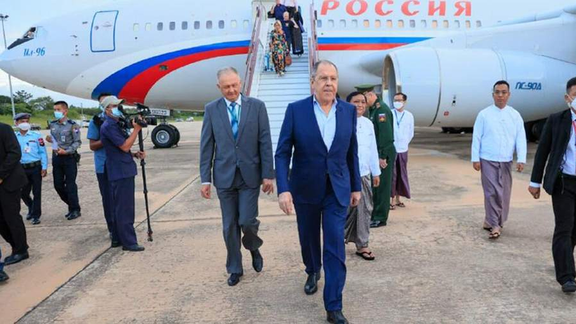 Ông Lavrov đến Myanmar