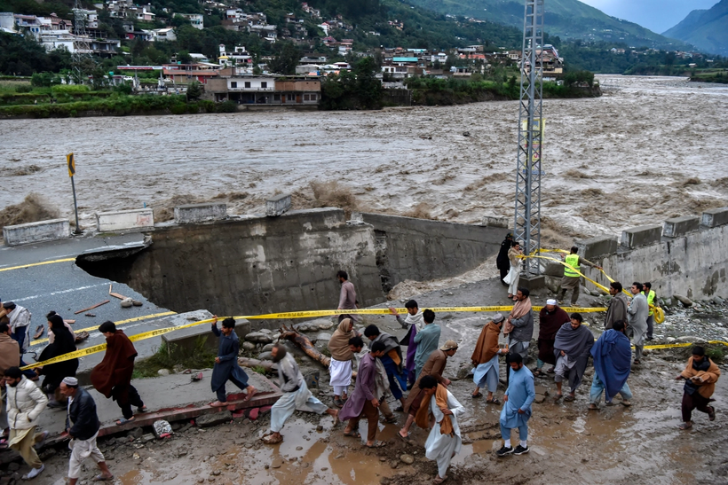 Mưa lũ gây thiệt hại lớn ở Pakistan