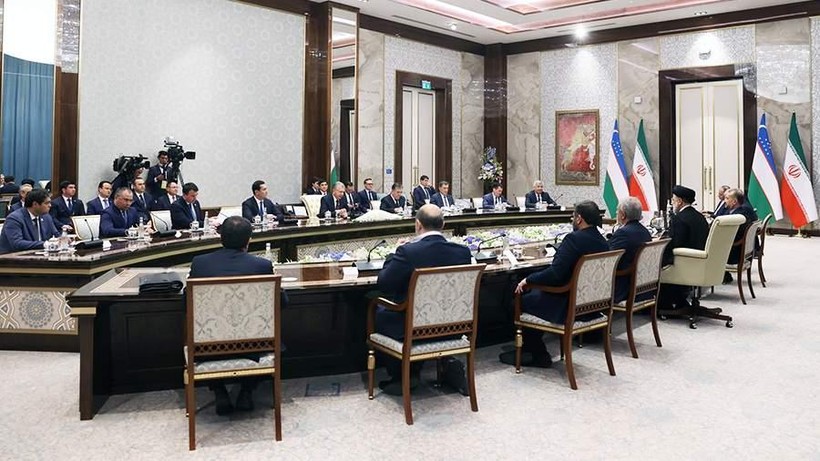 Hội nghị thượng đỉnh của SCO diễn ra ở Samarkand, Uzbekistan.