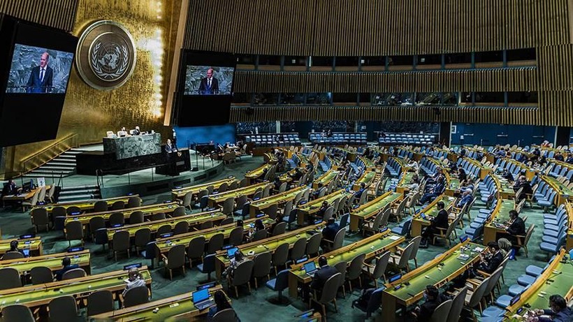 Đại hội đồng Liên hợp quốc.