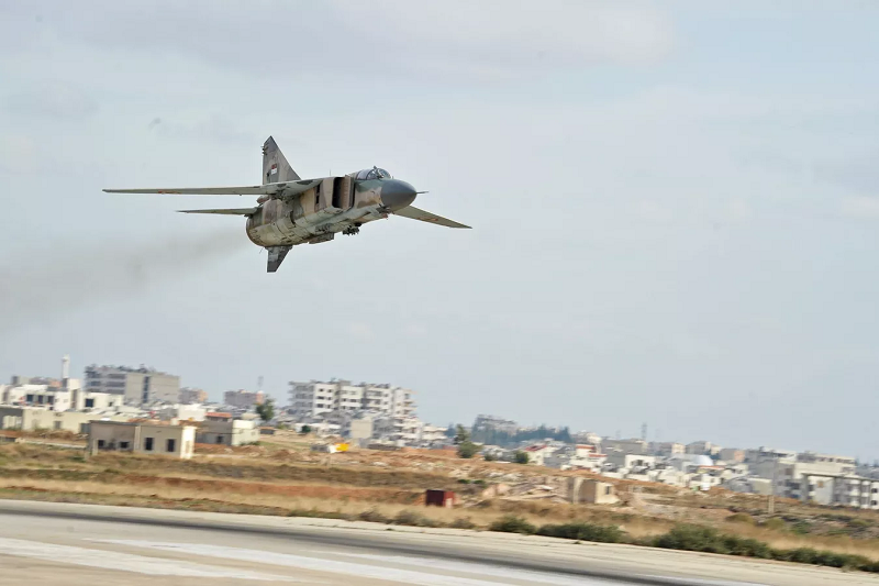 MiG-23 của không quân Syria.