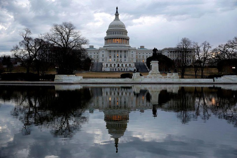 Tòa nhà Quốc hội Mỹ ở Washington. (Ảnh: Reuters)
