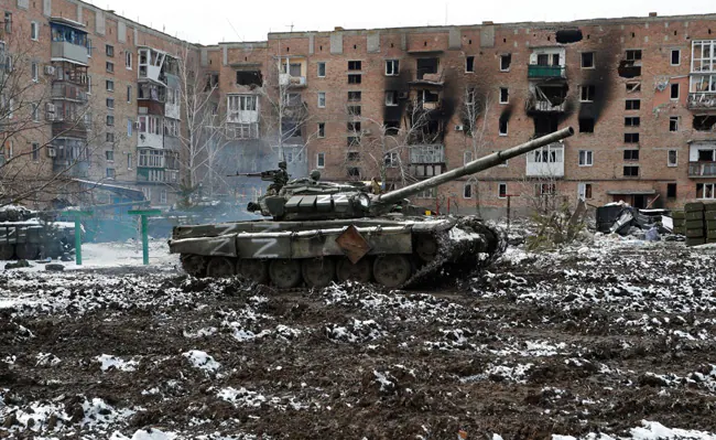 Xung đột ở Ukraine.