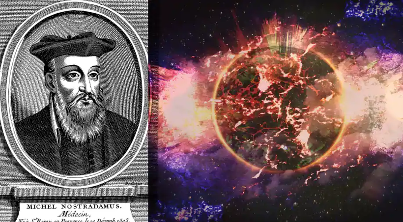Nhà chiêm tinh Pháp Nostradamus với những dự đoán cho tương lai.