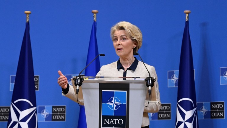 Chủ tịch Ủy ban châu Âu Ursula von der Leyen. (Ảnh: AFP).