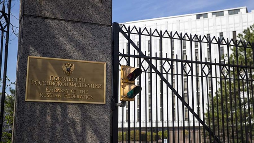 Đại sứ quán Nga tại Mỹ. 