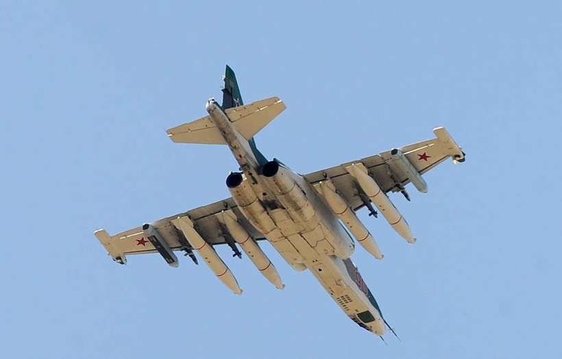 Một máy bay Su-25.