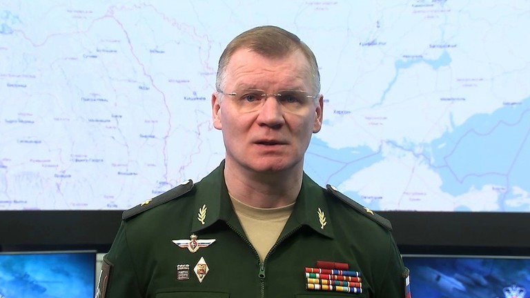 Người phát ngôn Bộ Quốc phòng Nga Igor Konashenkov.