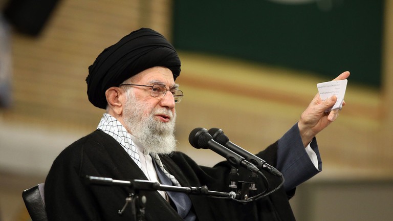 Nhà lãnh đạo tối cao Iran Ayatollah Ali Khamenei.