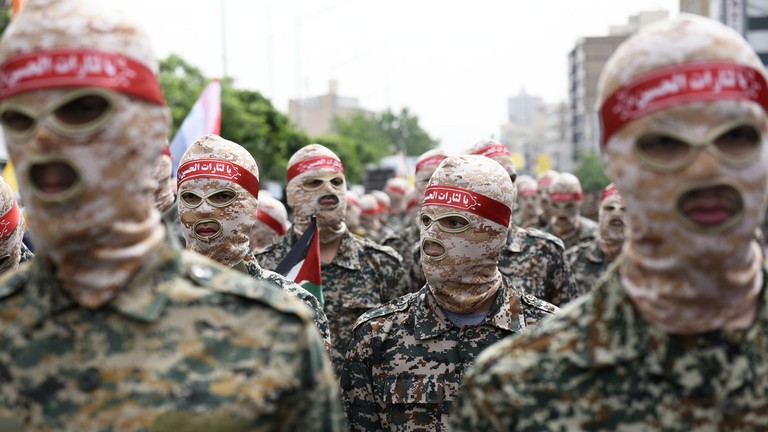 Các thành viên Lực lượng Vệ binh Cách mạng Hồi giáo (IRGC). (Ảnh: Getty Images)