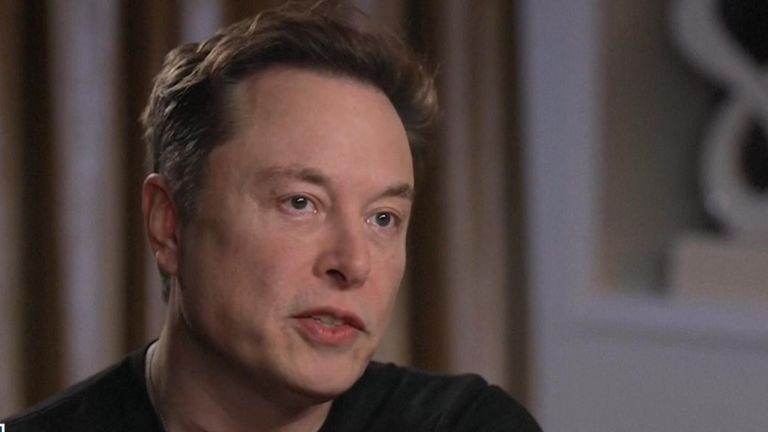 Tỷ phú Mỹ Elon Musk. (Ảnh: Sky news)