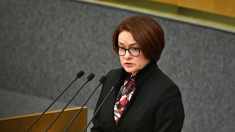 Thống đốc Ngân hàng Trung ương Nga Elvira Nabiullina.