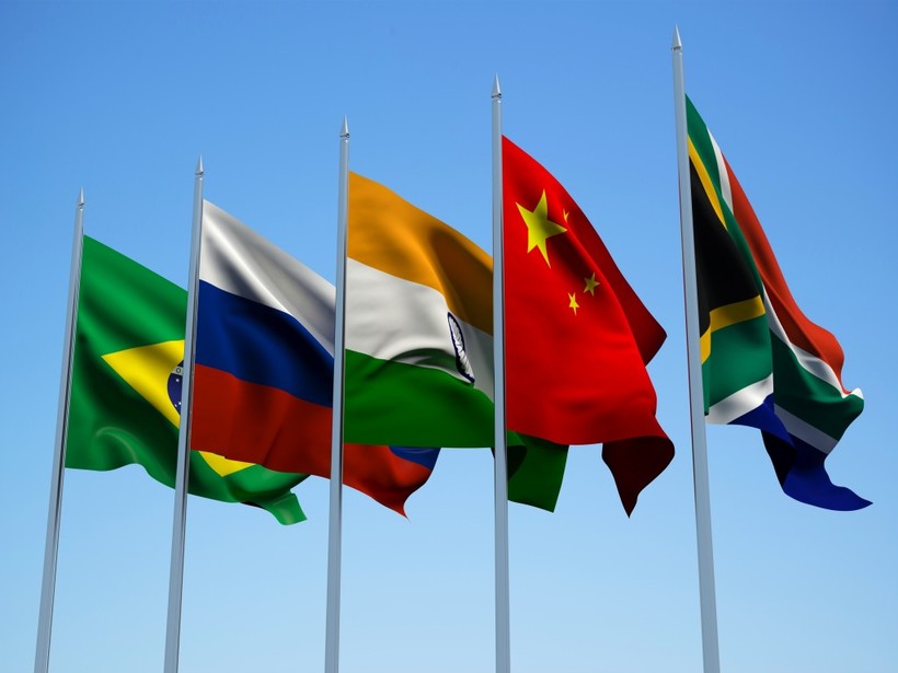 Các quốc gia thuộc BRICS.