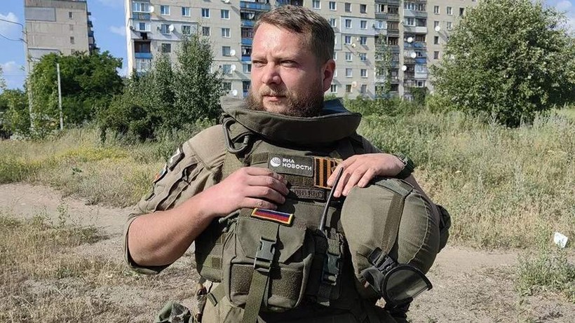 Phóng viên chiến trường Rostislav Zhuravlev của RIA Novosti.