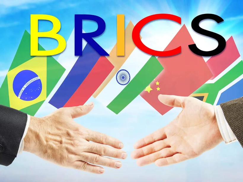 BRICS bao gồm Brazil, Nga, Ấn Độ, Trung Quốc và Nam Phi.