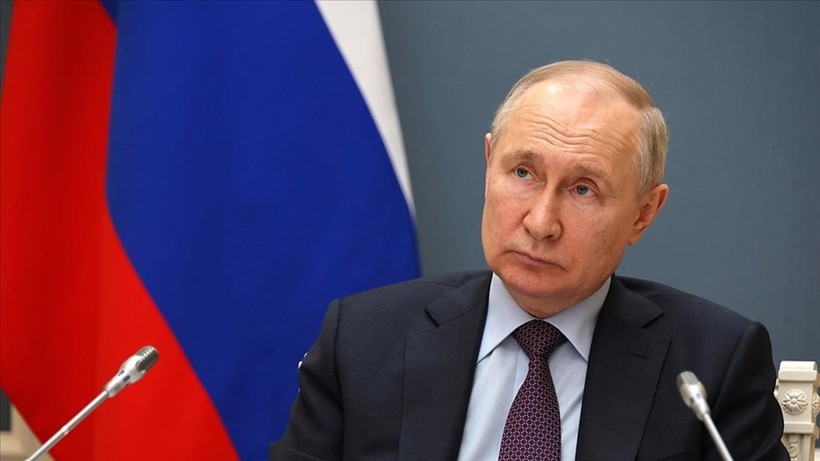 Tổng thống Nga Vladimir Putin. (Ảnh: Anadolu).