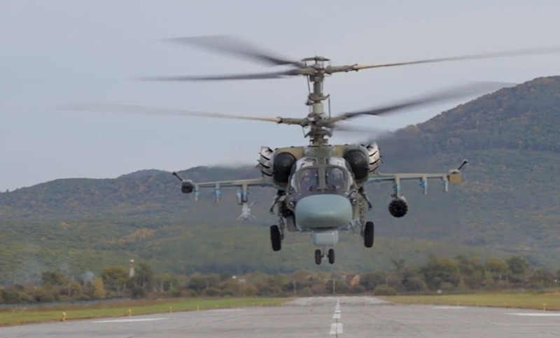 Thử nghiệm trực thăng Ka-52M.