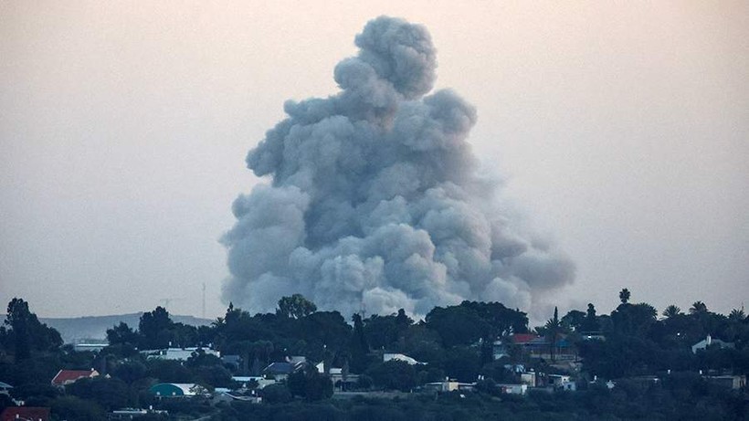 Giao tranh ở Gaza (Ảnh: Reuters)