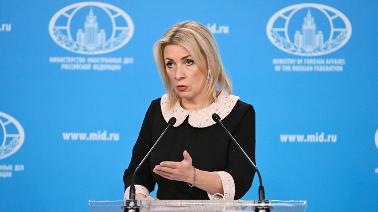 Người phát ngôn Bộ Ngoại giao Maria Zakharova. (Ảnh: Ria Novosti)
