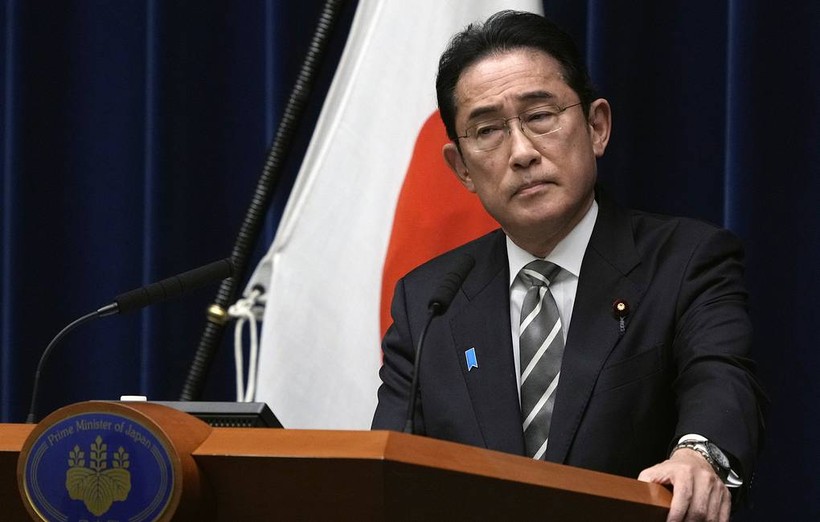 Thủ tướng Nhật Bản Fumio Kishida. (Ảnh: AP)