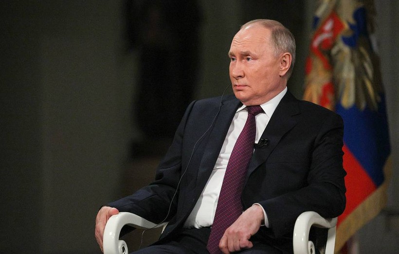 Tổng thống Nga Vladimir Putin.
