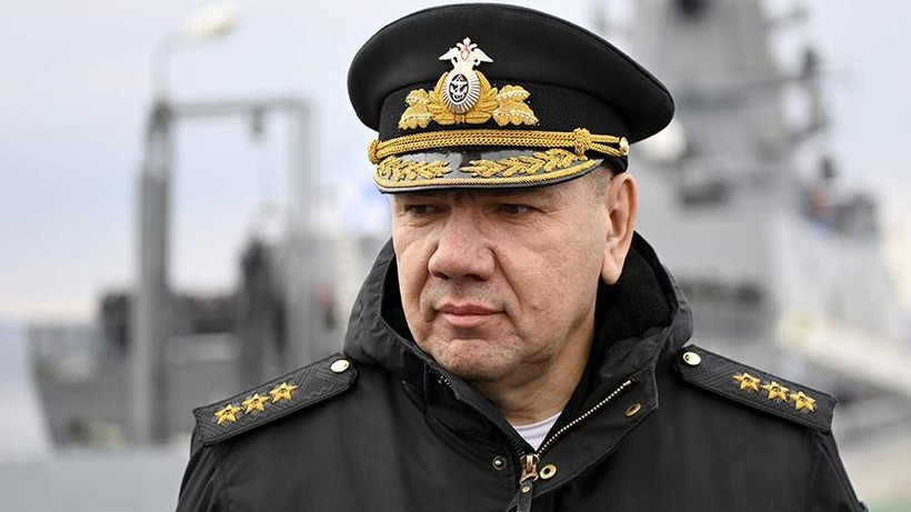 Đô đốc Alexander Moiseev.