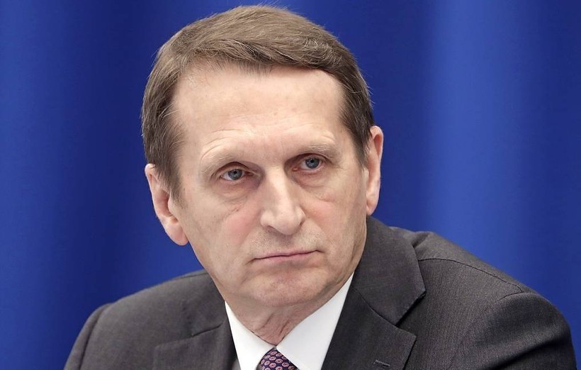 Giám đốc Cơ quan Tình báo Đối ngoại Nga Sergey Naryshkin.