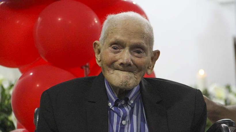 Ông Juan Vicente Pérez Mora qua đời ở tuổi 114. (Ảnh: AP)