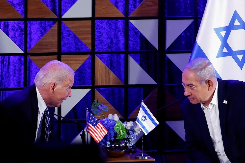 Tổng thống Joe Biden và Thủ tướng Benjamin Netanyahu. (Ảnh: Reuters)