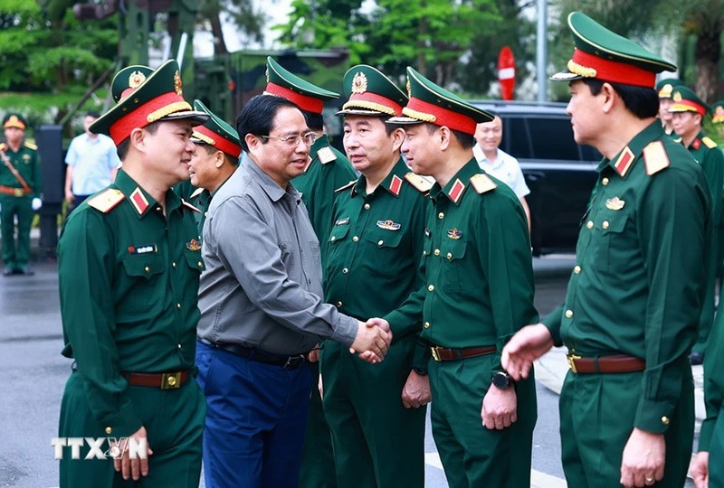 Thủ tướng Phạm Minh Chính thăm và làm việc với Tập đoàn Viettel 