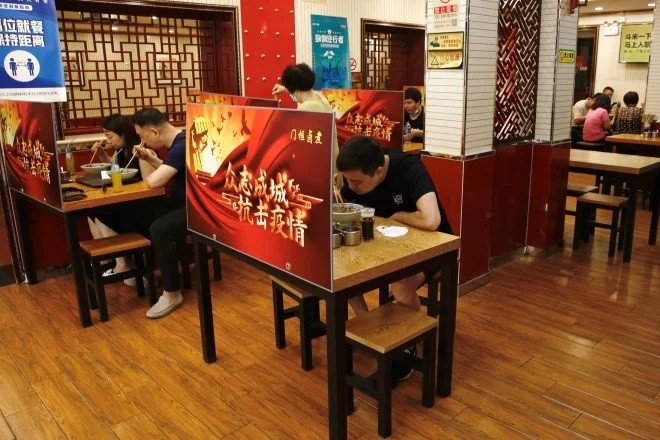 Một nhà hàng ở Trung Quốc