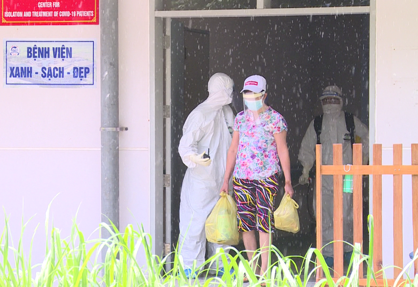  Bệnh nhân 523 quê ở huyện Thăng Bình (Quảng Nam) xuất viện trong chiều 18/8