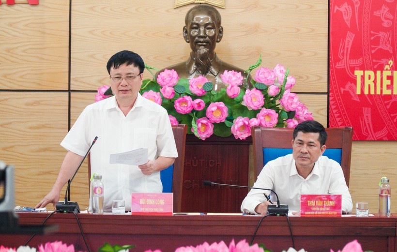 Ông Bùi Đình Long - Phó Chủ tịch UBND tỉnh chủ trì Hội nghị tổng kết năm học 2019 - 2020, triển khai nhiệm vụ năm học 2020 - 2021 Nghệ An