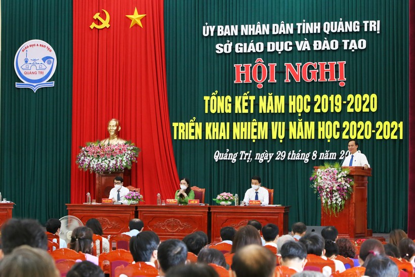 Hội nghị tổng kết năm học 2019-2020 và triển khai năm học mới của ngành GD&ĐT tỉnh Quảng Trị.