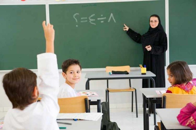 Một lớp học ở UAE