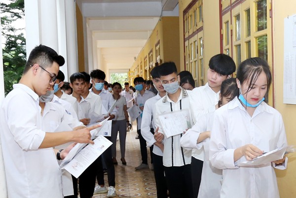 HS Lào Cai trong kỳ thi tốt nghiệp THPT năm 2020
Ảnh: IT