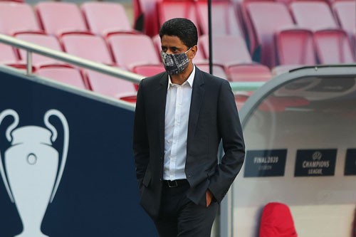 Chủ tịch Al-Khelaifi quyết đầu tư để PSG vô địch Champions League.