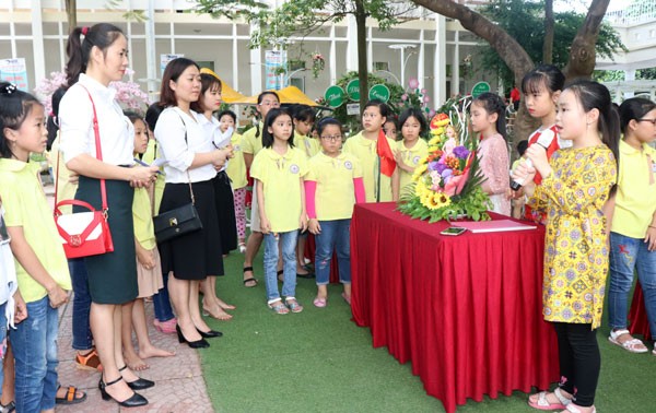 Hoạt động giáo dục tại trường Tiểu học Khai Quang, TP. Vĩnh Yên