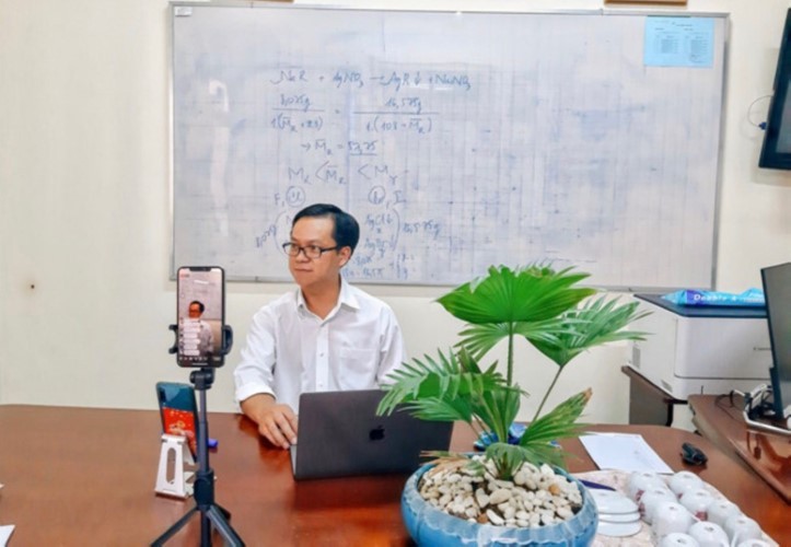 Dạy học trực tuyến tại Trường THPT Trần Đại Nghĩa, TP Cần Thơ.