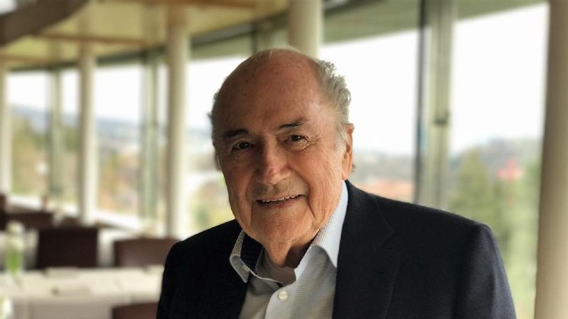 Cựu chủ tịch FIFA Joseph Blatter, trong bức ảnh được chụp hồi tháng 4/2019.