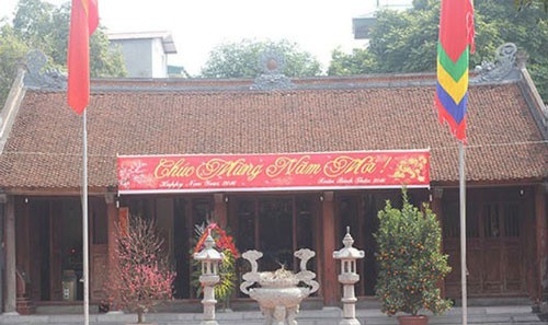 Đền Rồng thờ vua bà Lý Chiêu Hoàng ở Bắc Ninh.