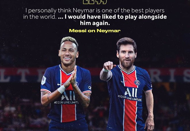 Liệu Messi có gia nhập PSG để tái hợp cùng Neymar?