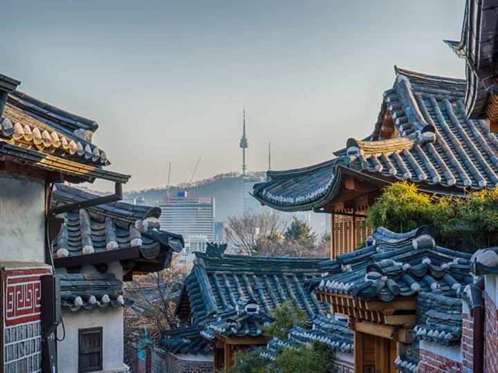 Một góc cổ kính của Seoul hiện đại